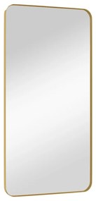 Oglinda de perete, auriu, 50x100 cm, dreptunghiulara 1, Auriu, 50 x 100 cm