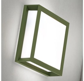 Orion - Corp de iluminat exterior HENRY 2xE27/15W/230V IP44 verde