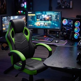 RESIGILAT - Scaun de gaming OFF 305 verde
