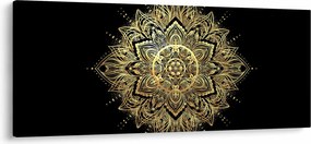 Tablou - Mandala bogăției (120x50 cm)