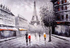Fototapet - Pictură în ulei (147x102 cm)