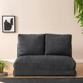 Canapea extensibila 2 locuri moderna,Taida,180X120 cm – stofa gri