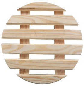 Bază mobilă pentru ghiveci din lemn ø 29 cm (înălțime 8 cm) Indoor – Esschert Design