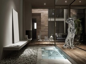 Figurina decorativa design lux Leopard Baguira RIGHT SV-523306