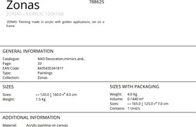 Tablou de perete decorativ Zonas 160x120cm