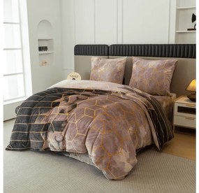 Lenjerie cocolino VELVETIA colorata Dimensiune lenjerie de pat: 70 x 90 cm | 140 x 200 cm