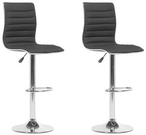 Set scaune tip bar 2buc. Locarno (negru). 1009842