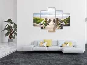 Tablou - Intare pe plaja (150x105 cm)