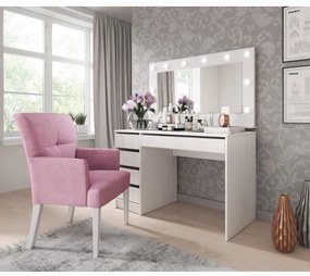 Măsuță de toaletă DAGUN alb