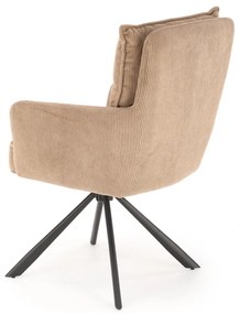 Scaun rotativ K528 velvet cappuccino
