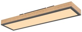 Plafoniera LED cu aspect lemn design dreptunghiular DORO 18W