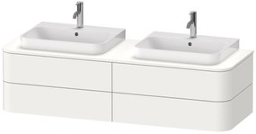 Duravit Happy D.2 Plus dulap 160x55x40.8 cm dulap atârnat sub chiuvetă alb HP4974B3636