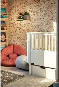 Fotoliu pentru copii galben Mini Nido - Karup Design