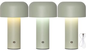 Veioză verde LED (înălțime 21,5 cm) Bobby – Star Trading