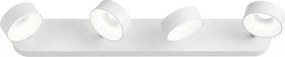 Ideal Lux - Aplica de perete cu spoturi LED OBY, 4x LED, 6W, 230V, CRI 90, alb