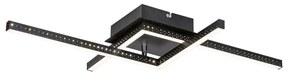 Plafoniera LED design modern Casimir negru