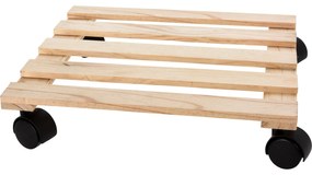 Suport pentru ghiveci cu roti, 35 x 35 cm