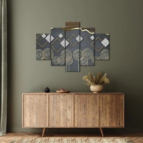 Tablou cu abstracție (150x105 cm)