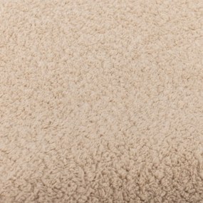 Șezlong bej cu tapițerie din țesătură bouclé Pione – Bloomingville