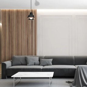 Lustră pe cablu OVAL 1xE27/60W/230V neagră