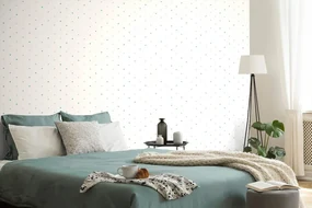 Tapet autoadeziv puncte mici colorate