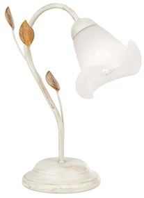 Veioza/Lampa de masa design elegant SISI ivory-gold