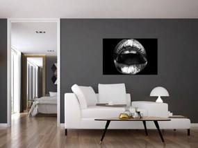 Tablou - Buze lucioase (90x60 cm)