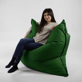 Fotoliu tip Perna Magic Pillow, Material impermeabil - Verde