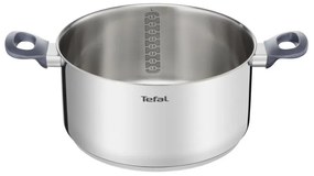 Oala Tefal G7124645 DAILY COOK, 24 cm, 4,5 l, termorezistent, inducție, fără PFOA, Inox