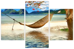 Tablou - Relax la plajă (90x60 cm)