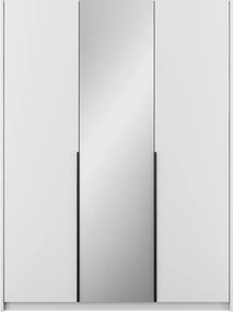 Dulap Alera III Hinged – cu oglindă – 148x58x204 cm – Alb – Alera III Hinged Dulap – Varianta 1