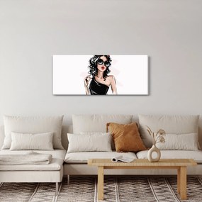 Tablou - Femeie de modă (120x50 cm)