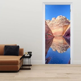Fototapet pentru ușă - Valuri din Arizona (95x205cm)