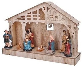 Solight 1V259 - Decorațiune LED Crăciun, Betlem, LED/2xAA