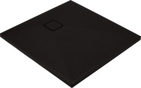 Deante Correo cădiță de duș pătrată 90x90 cm negru KQR_N41B