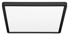 Plafonieră LED Ecolite W008S-CCT/40W/CR TERY LED/40W/230V IP40 negru