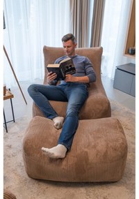 Fotoliu bean bag maro Plus 100 Lounge – SLOWDOWN