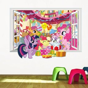Autocolant de perete "My Little Pony 2" 70x50 cm