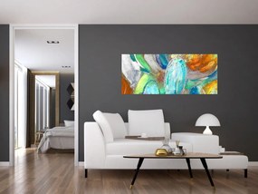 Tablou - Abstract colorat (120x50 cm)