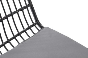 Scaun din ratan negru, LAPRO 401