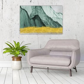 Tablou - Munții Smarald N⁰2 (90x60 cm)