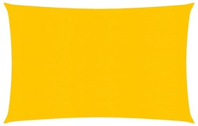 Pânză parasolar, galben, 2,5x4 m , hdpe , 160 g/m²