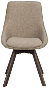 Scaune de dining bej 2 buc. Alison – Rowico