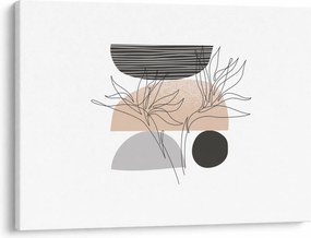 Tablou - Linie de artă flori N⁰2 (70x50 cm)
