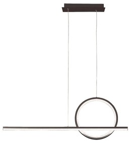 Lustra LED design modern minimalist KITESURF 30W neagra