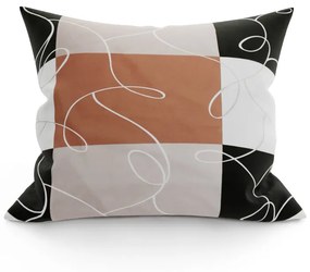 Perna decorativa Sah maro