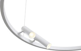 Maytoni MOD102PL-L42W - Lustră LED suspendată pe cablu SATELLITE, LED/42W/230V, albă