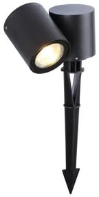 Mini stalp exterior 1 bec GU10 Riad KL139001 Klausen