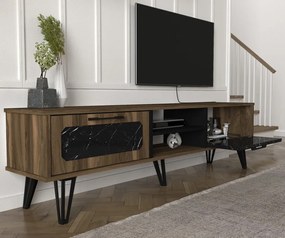 Comoda TV Lampert - Walnut