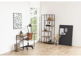 Bibliotecă SARON stejar/negru